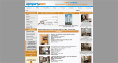 Desktop Screenshot of izproperty.com